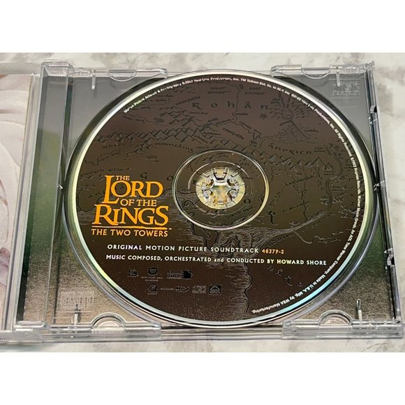 Lord of the Rings CD The Two Towers Original Motion Picture Soundtrack 2002 - Picture 3 of 6